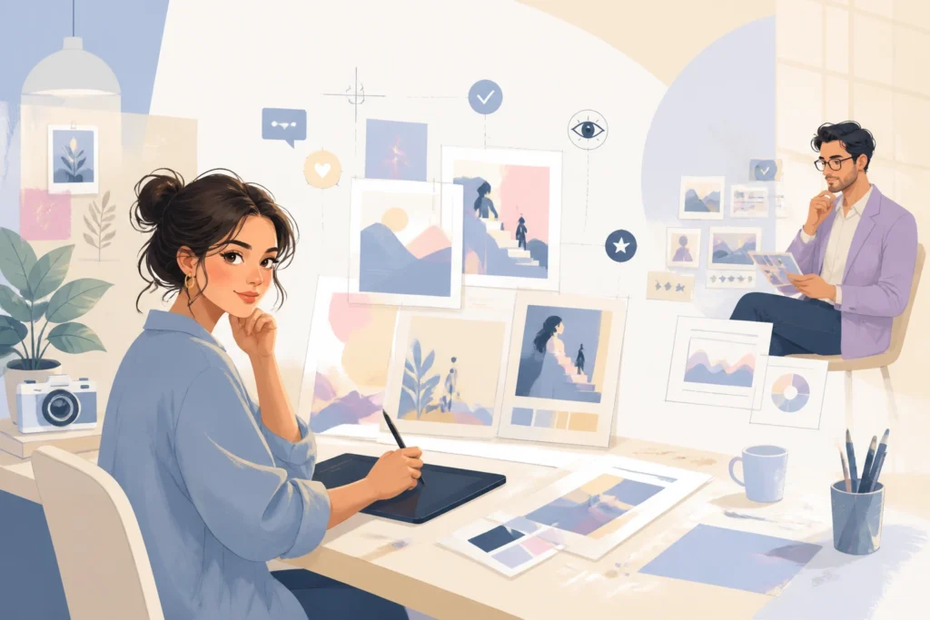 Portfolio de communication digitale : ce qui convainc